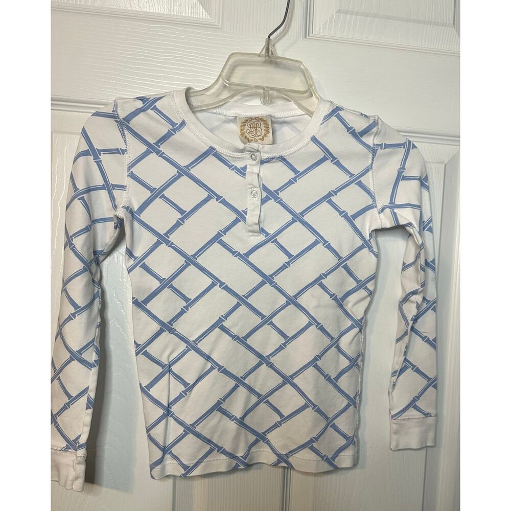 The Beaufort Bonnet Boys sz 10 Bamboo 100% Pima Cotton Pajama Top ONLY - Picture 5 of 5